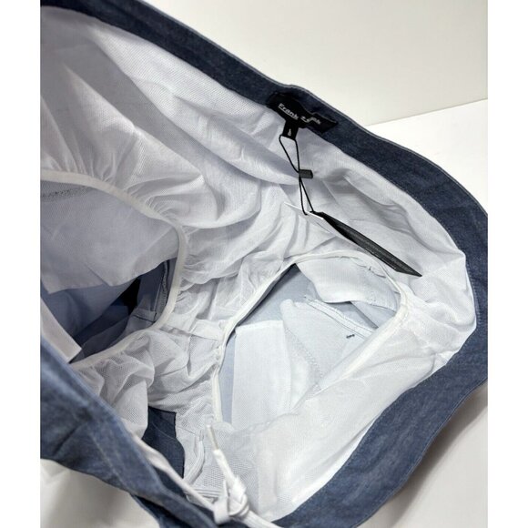 Frank & Oak Men's Large Swimming Trunks Swim Shorts Blue - Picture 6 of 9